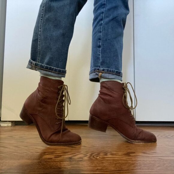 đź’•CHRISTY DAWNđź’• The Dawn Boot ~ Mahogany 7 New In Box - Picture 8 of 16